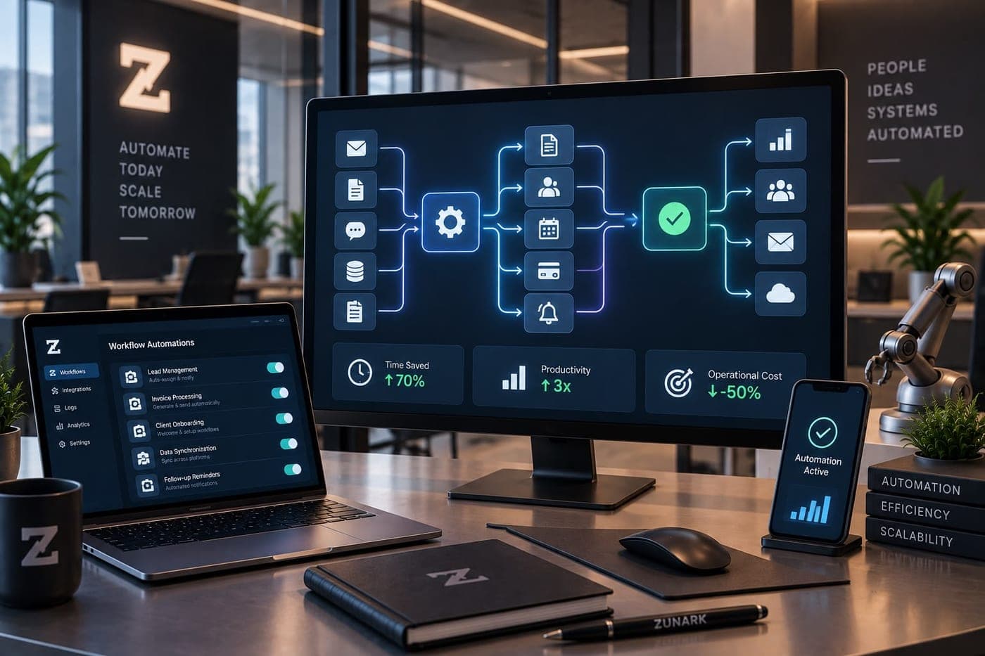 Business Automation illustration