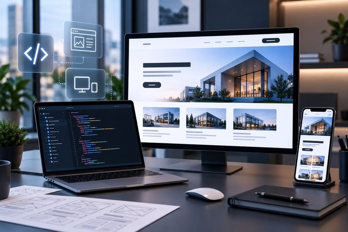 Web Development illustration
